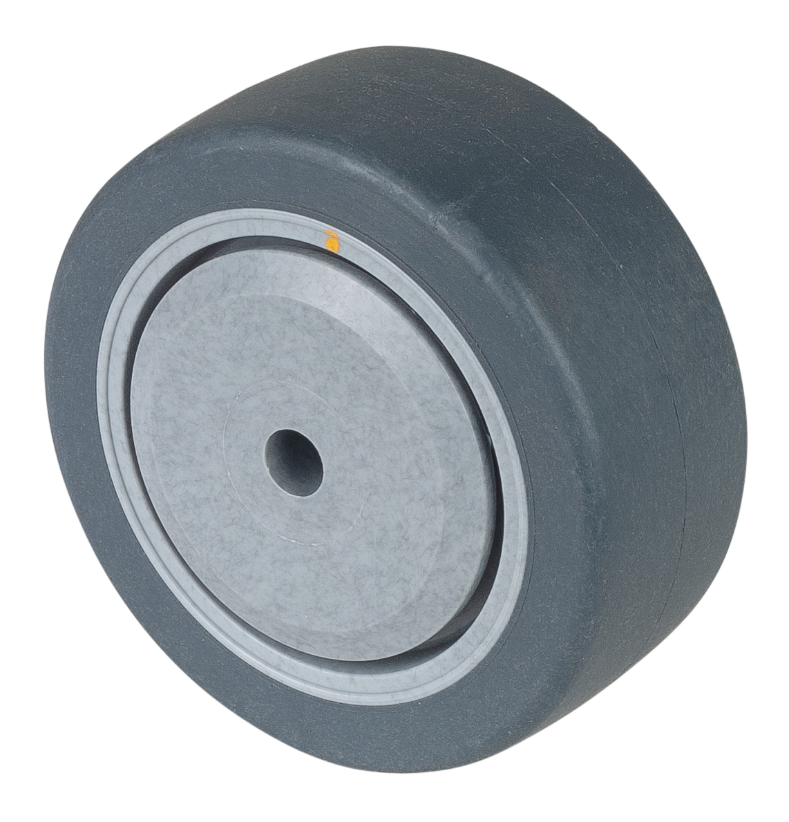 Roue thermoplastique conductible d'électricité