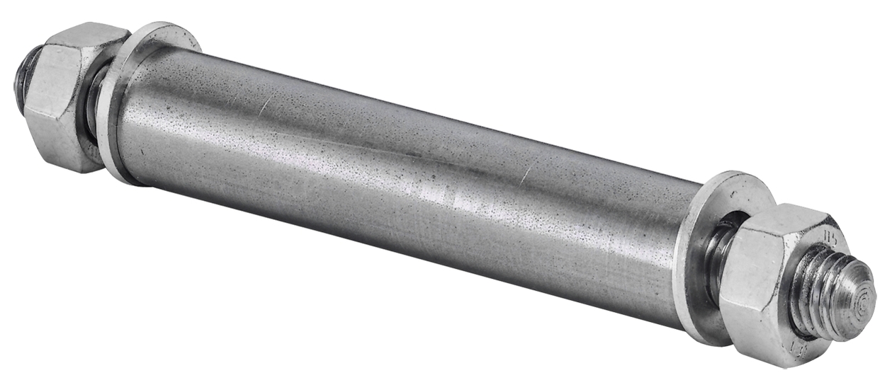 Axe pour pneus de brouette increvables, type Haemmerlin