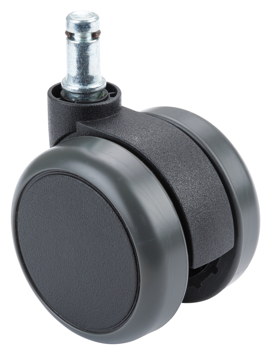 Roulette pour chaise de bureau avec monture en plastique