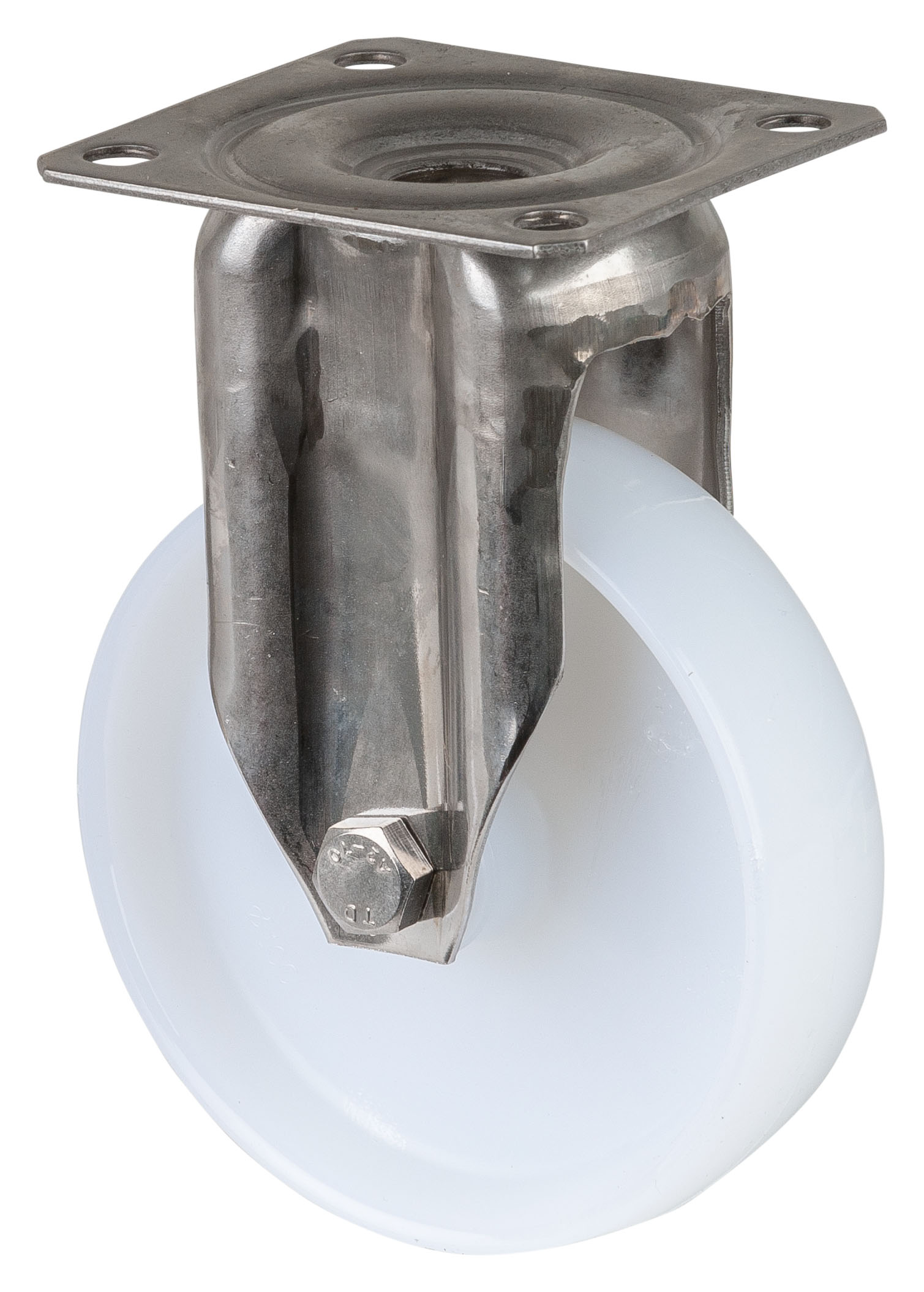 Roulette d'appareil en acier inoxydable