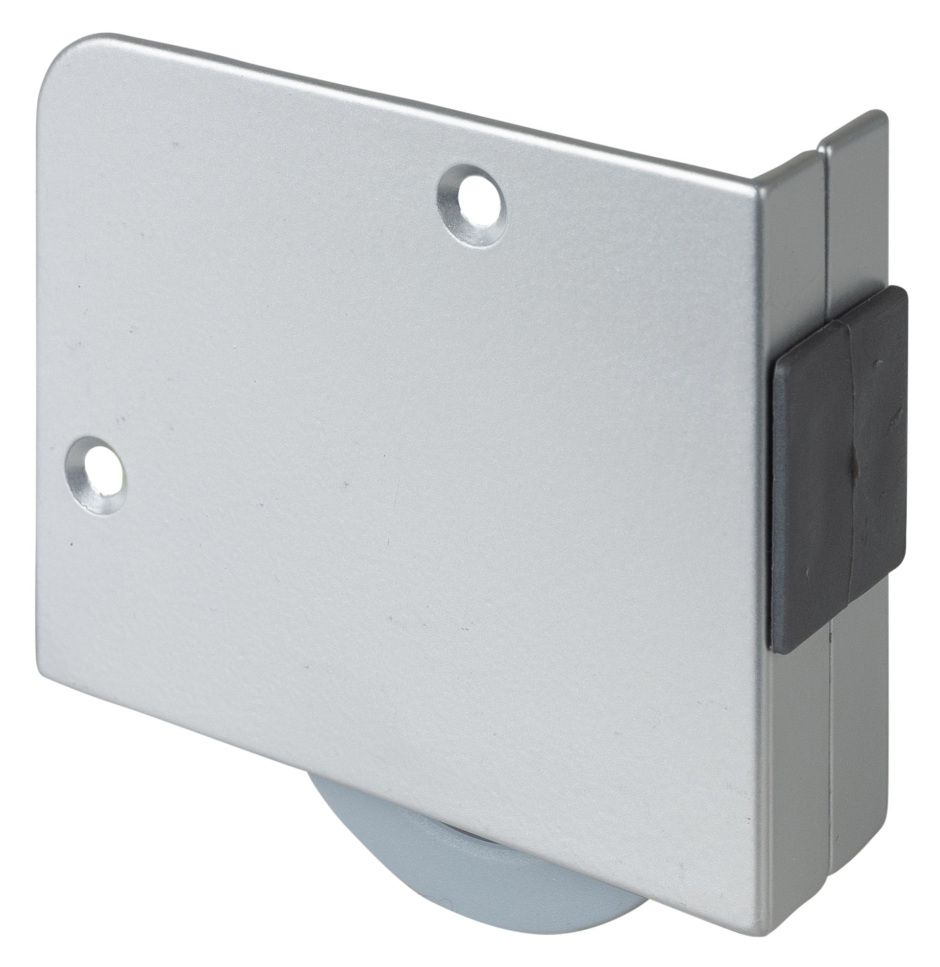 Roulette universelle pour porte et chariot, blocage à droite