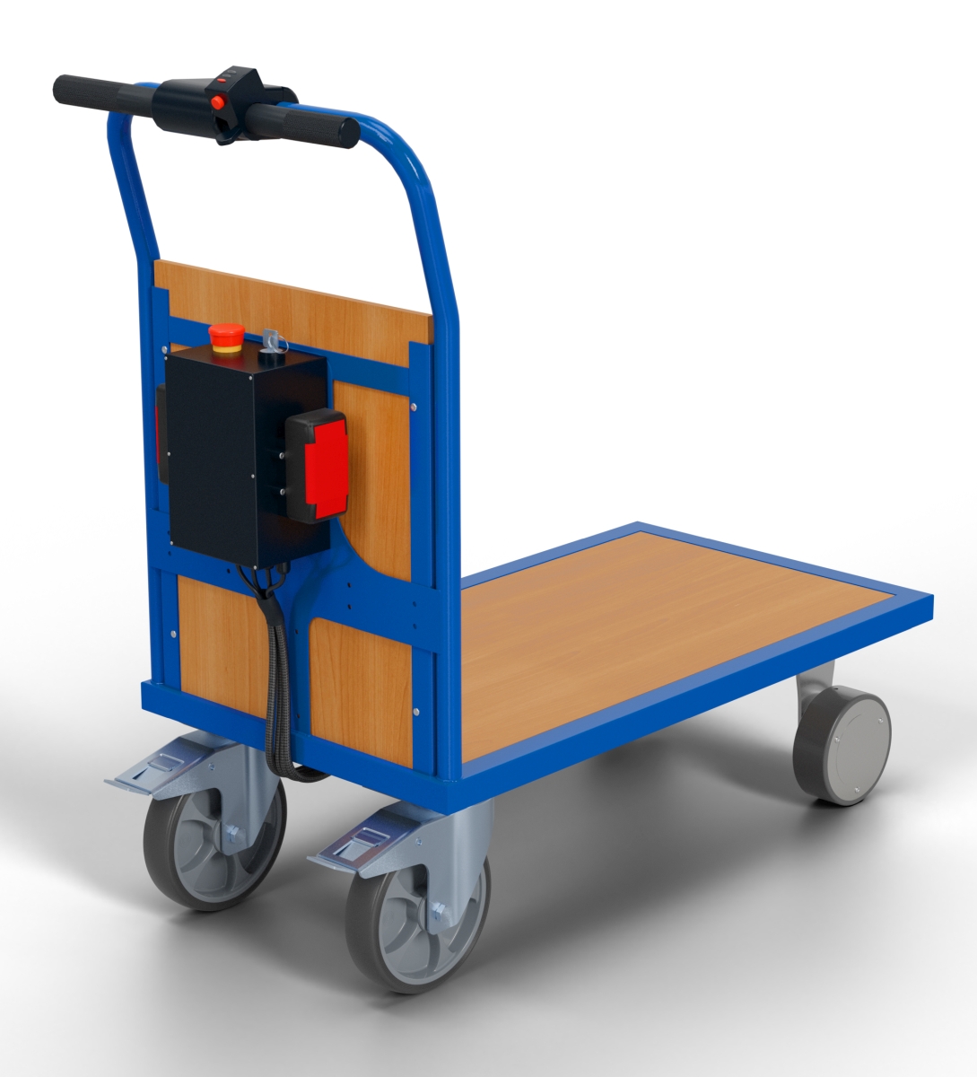 Chariot à parois frontales