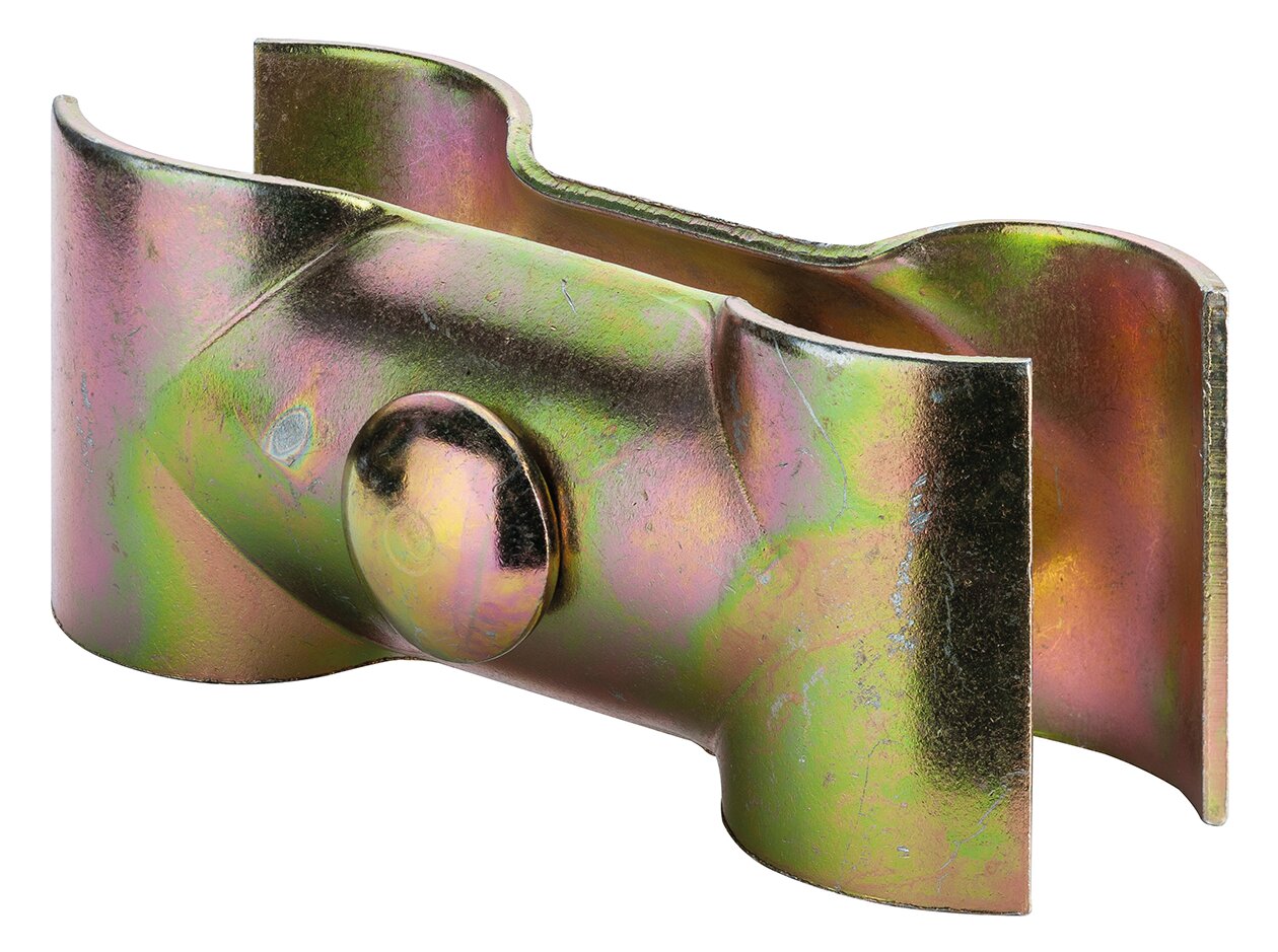 Pince de fixation pour clôture de chantier