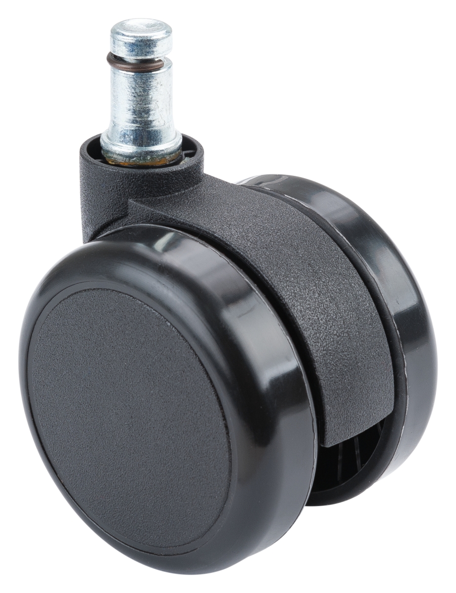 Roulette pour chaise de bureau avec monture en plastique