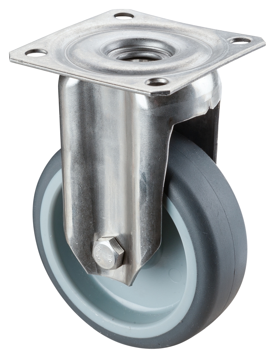 Roulette d'appareil en acier inoxydable