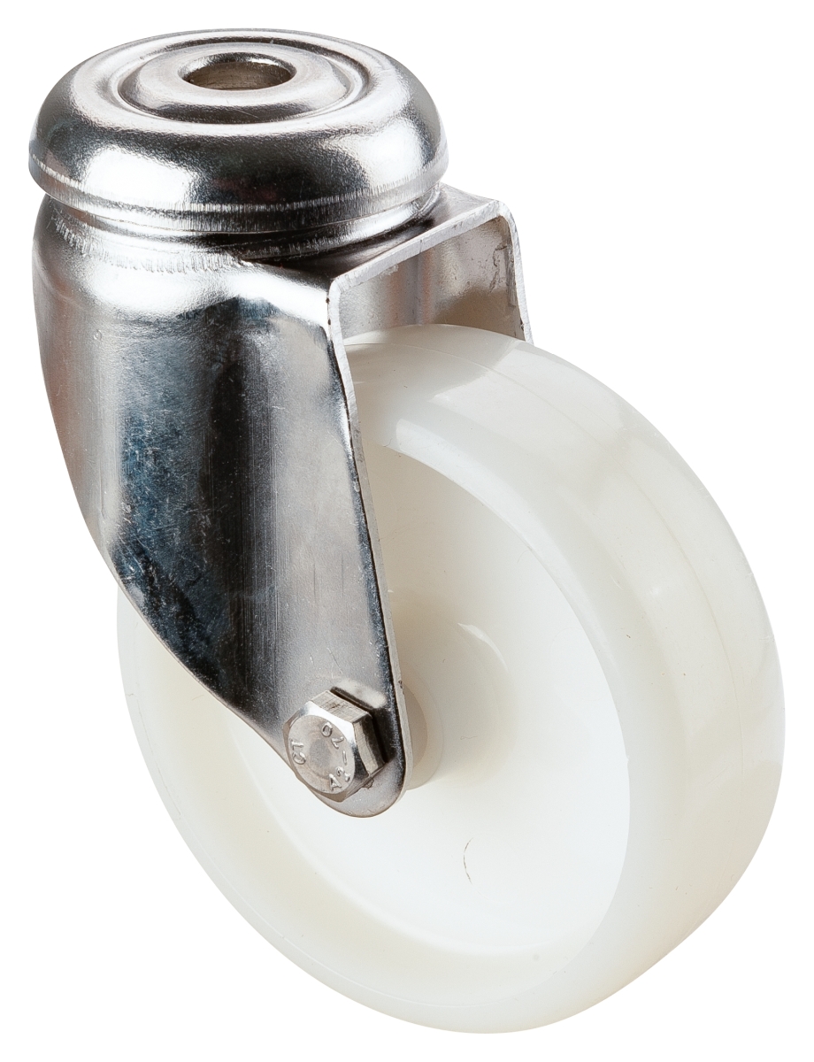 Roulette d'appareil en acier inoxydable