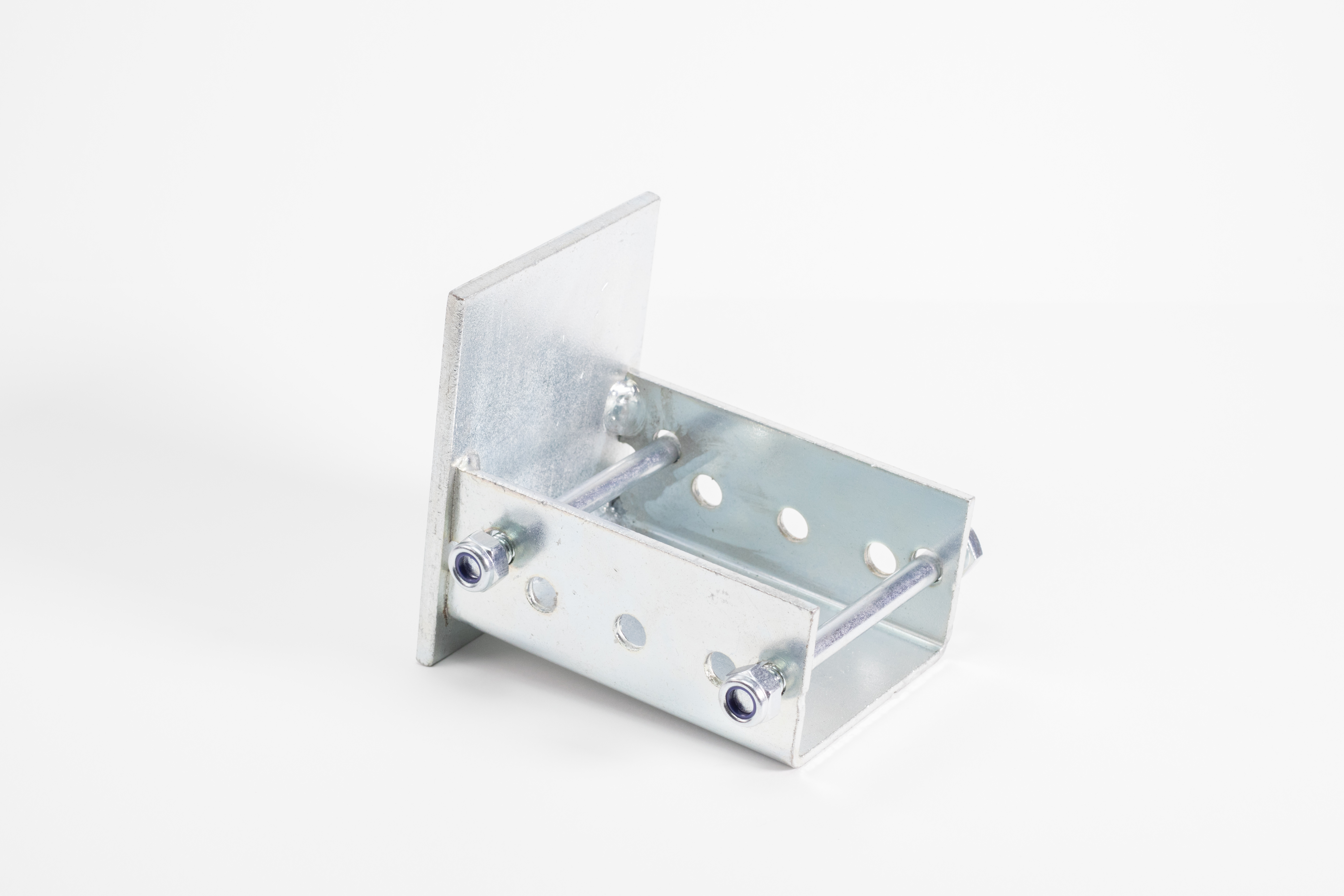 Butée d'arrêt pour rails à galets pour palettes