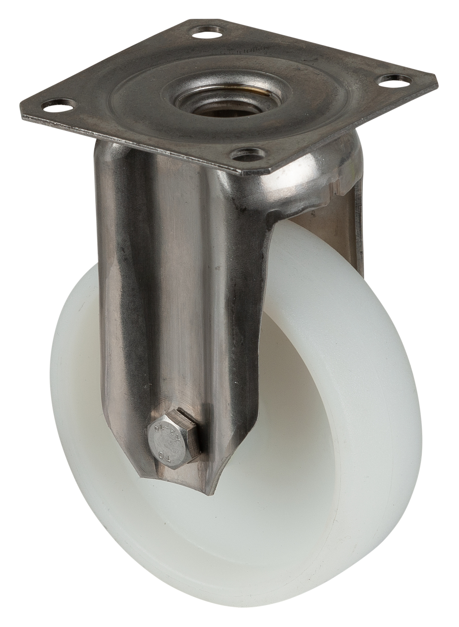Roulette d'appareil en acier inoxydable