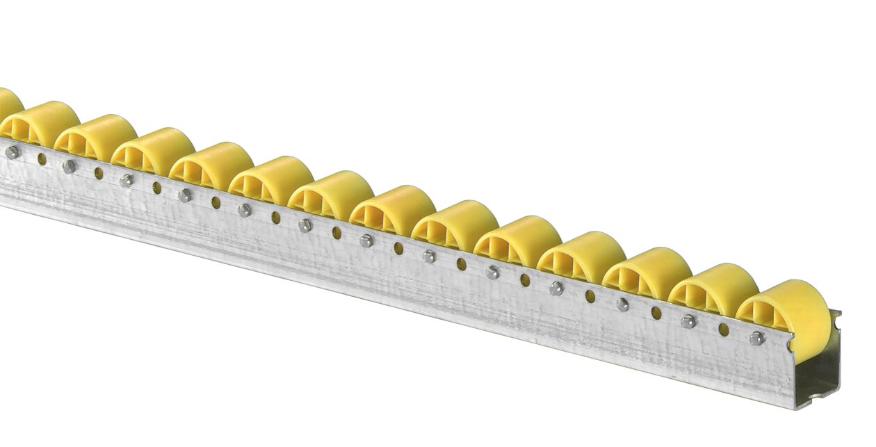 Rails à galets diamètre 30mm