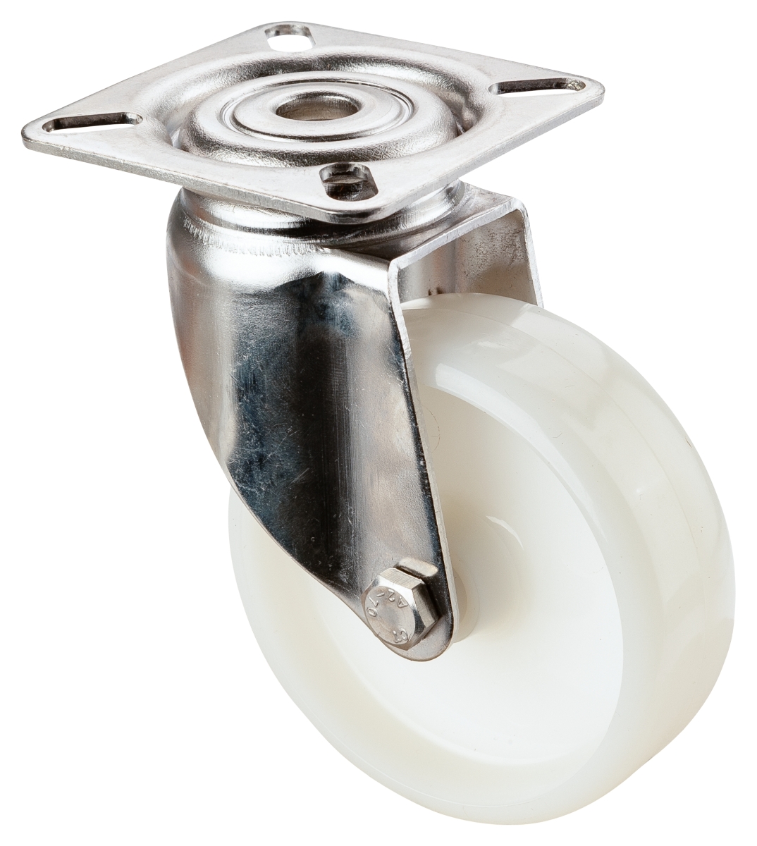 Roulette d'appareil en acier inoxydable