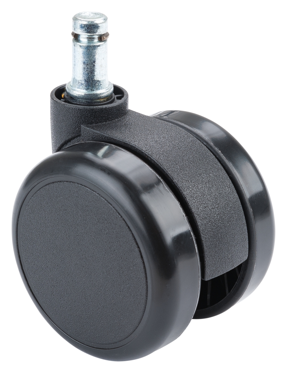 Roulette pour chaise de bureau avec monture en plastique