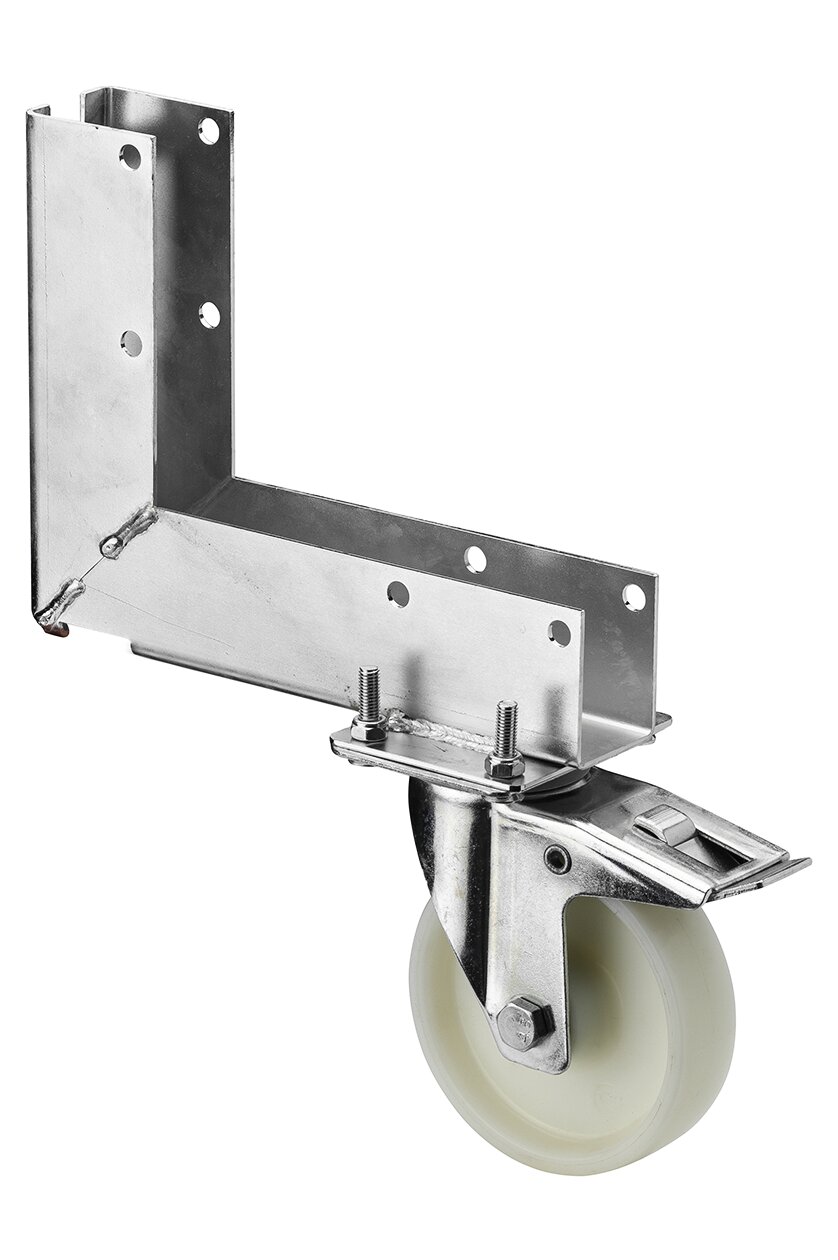 Roulette pour clôture de chantier