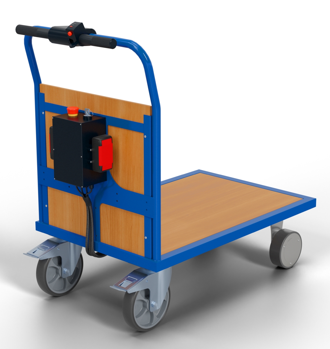 Chariot à parois frontales