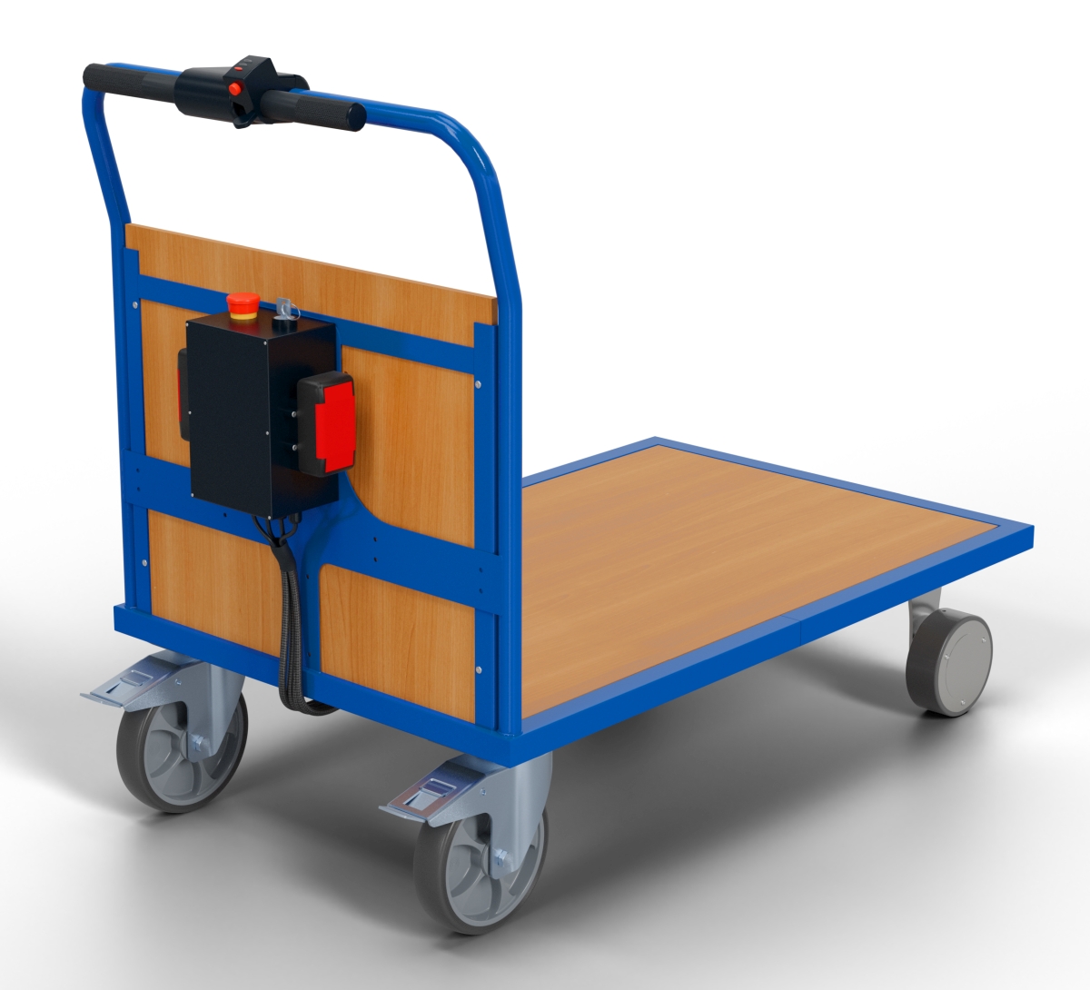 Chariot à parois frontales