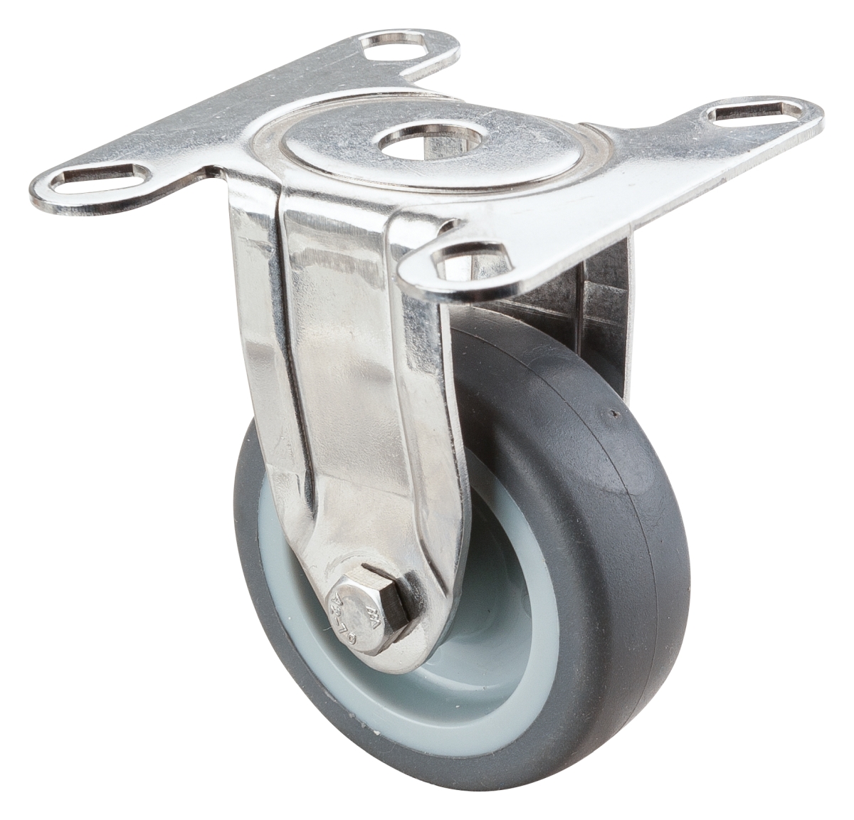 Roulette d'appareil en acier inoxydable