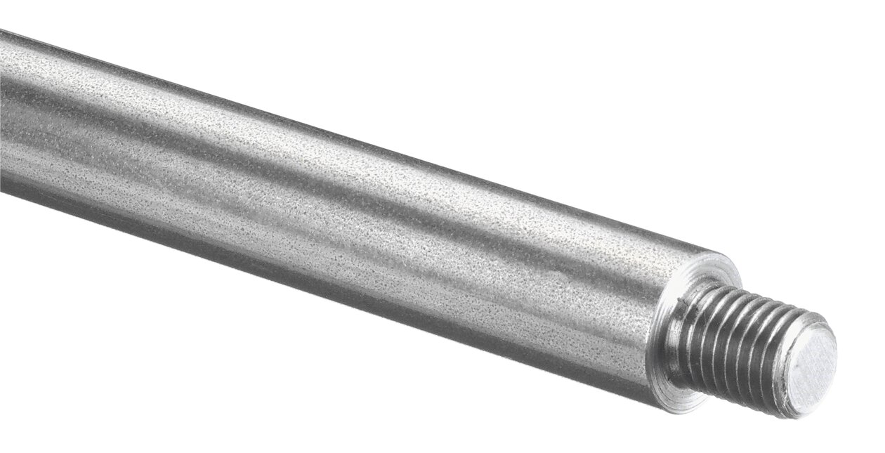 Essieu étagé avec filetage extérieur