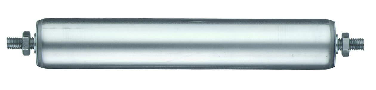 Rouleaux porteurs tubulaires en acier galvanisé