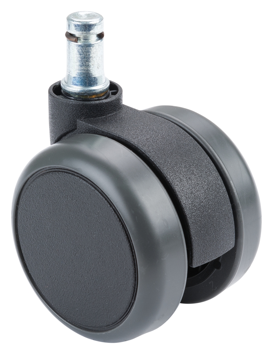 Roulette pour chaise de bureau avec monture en plastique