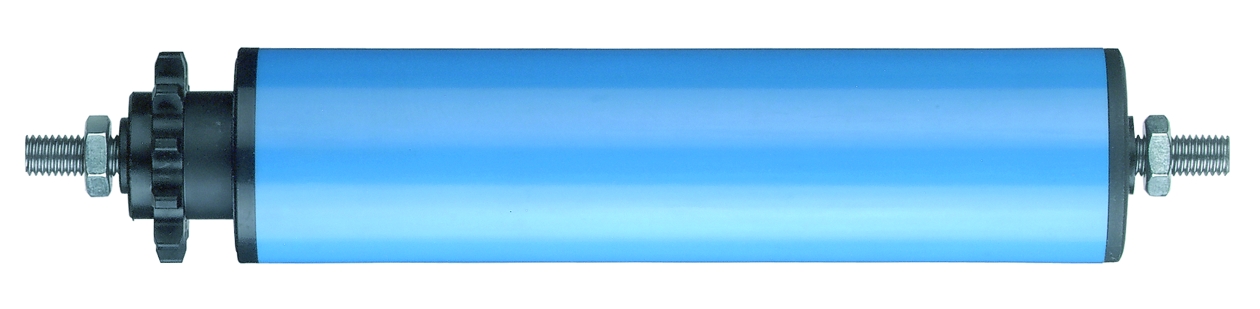 Rouleaux porteurs en plastique avec entrainement fixe